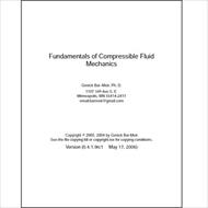Ebook اصول و مبانی مکانیک سیالات تراکم پذیر Fundamentals of Compressible Fluid Mechanics